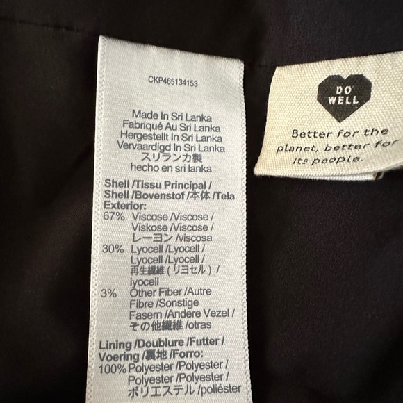 Madewell Drapeweave Caldwell Double-Breasted‎ Blazer size Small NWT - Picture 6 of 9